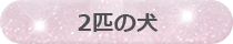 ２匹のいぬ